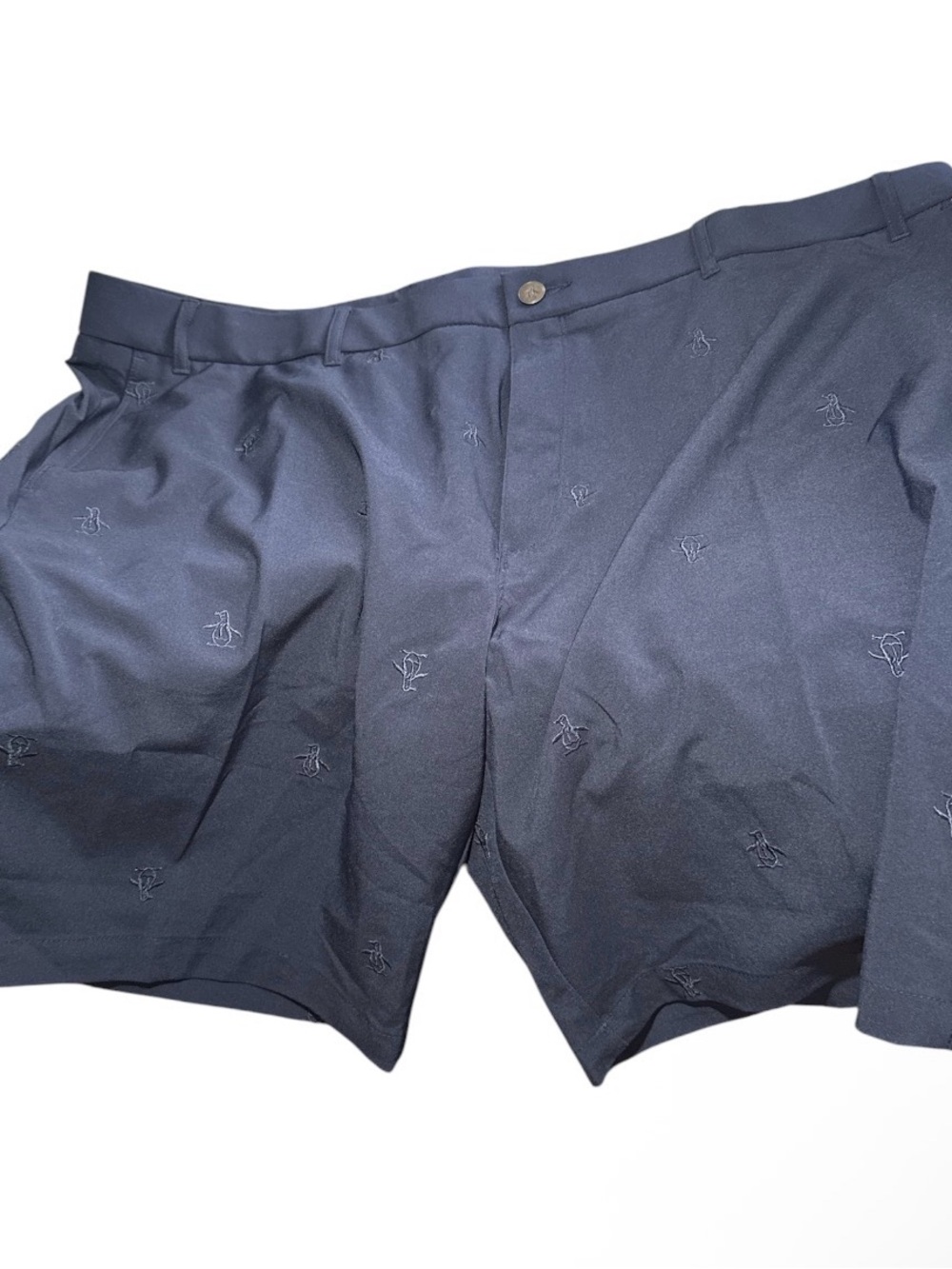 Original Penguin Allover Embroidered Pete Golf Shorts